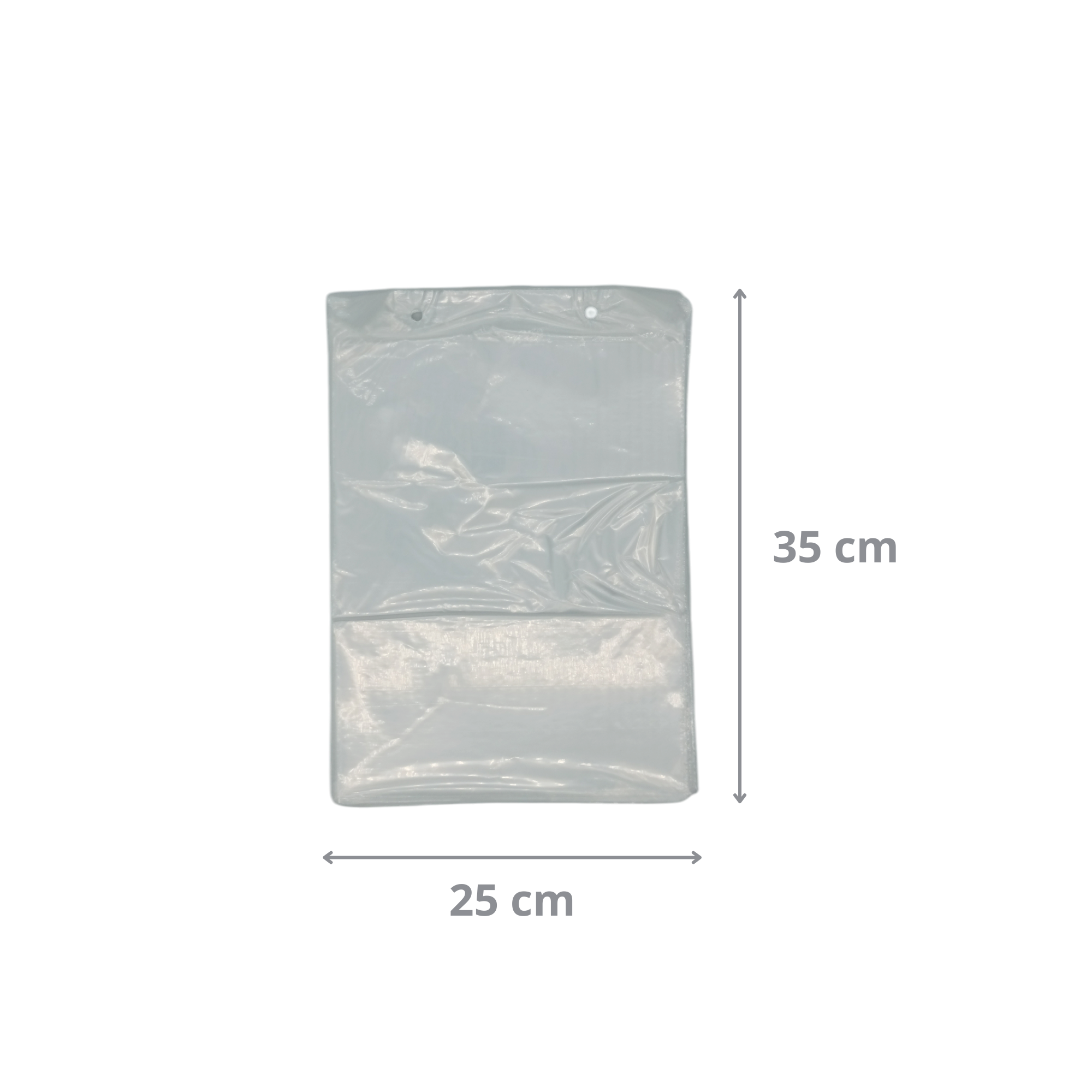 Sachet / Sac Plat Bonbon et Confiserie en Plastique LDPE Transparent 25x35 cm 15 microns